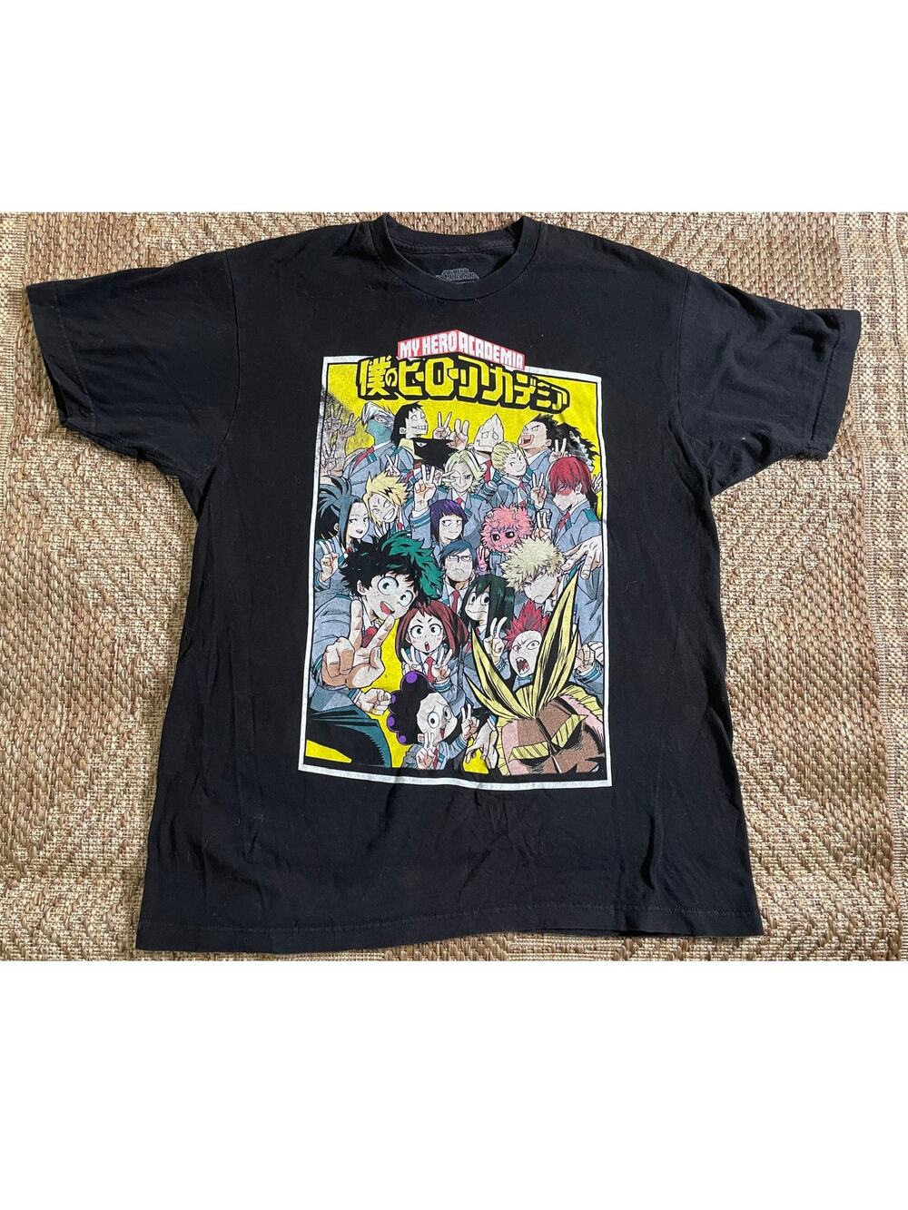 My Hero Academia T- Shirt SZ L 100% cotton